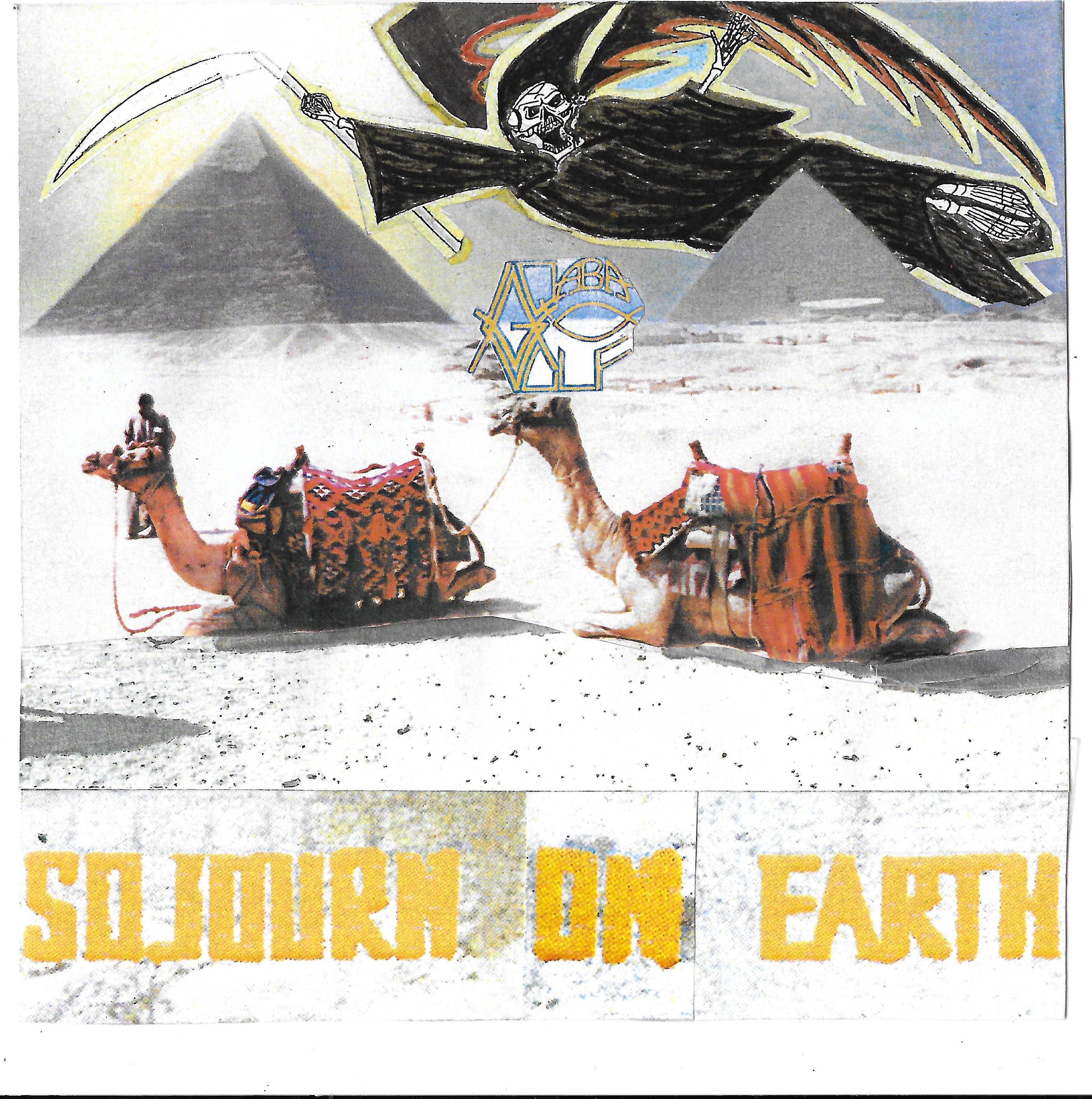 SOJOURN ON EARTH front cover artwork